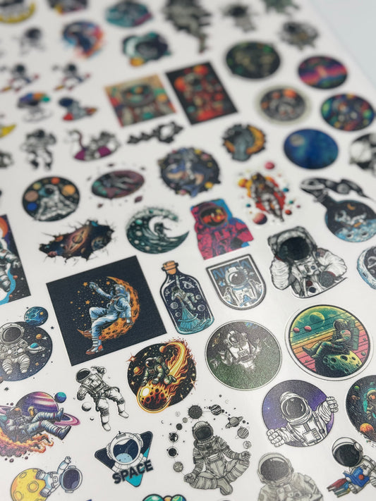 Water-Resistant Custom UV DTF Stickers