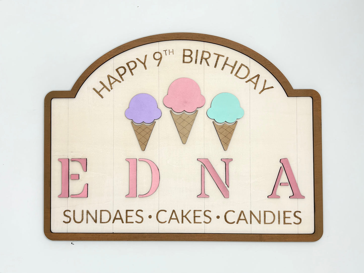 Custom Birthday Signage Display