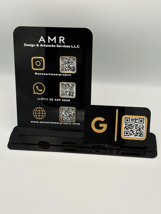 Business Payment / Social Media Stand