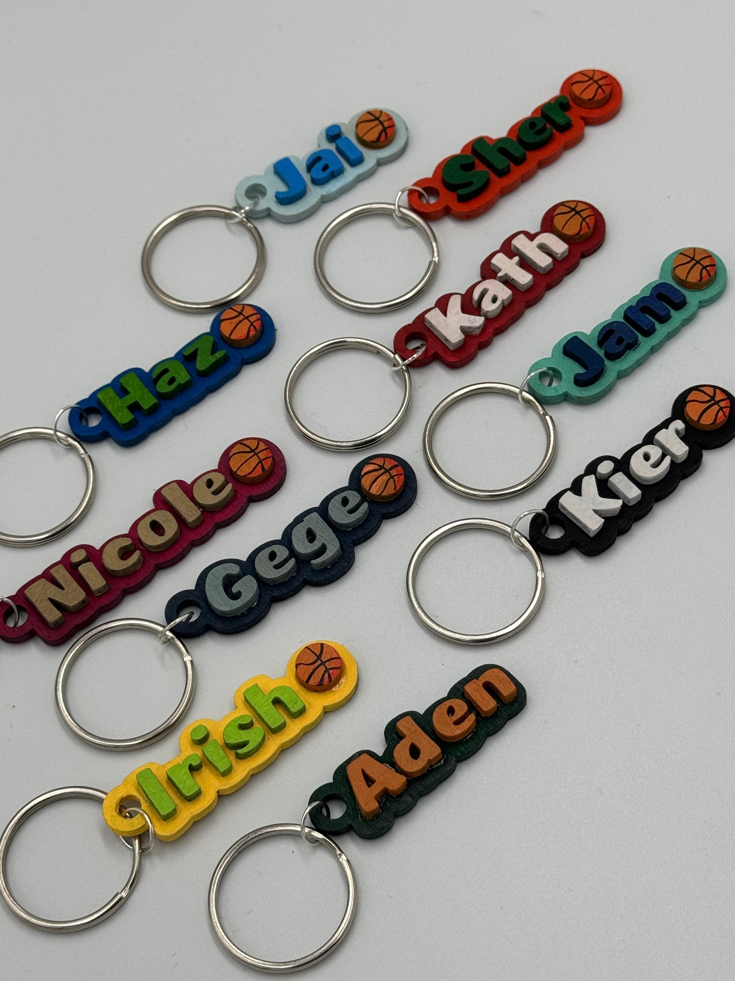 Personalized Name Keychains