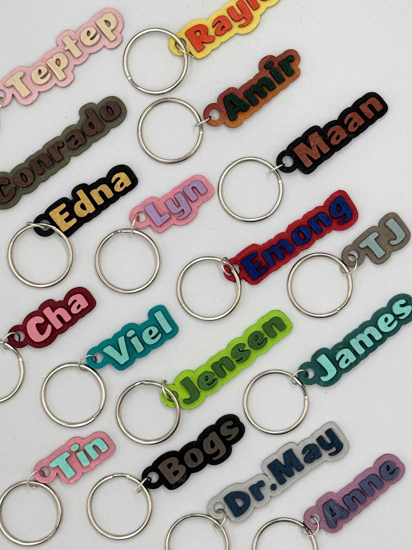 Personalized Name Keychains