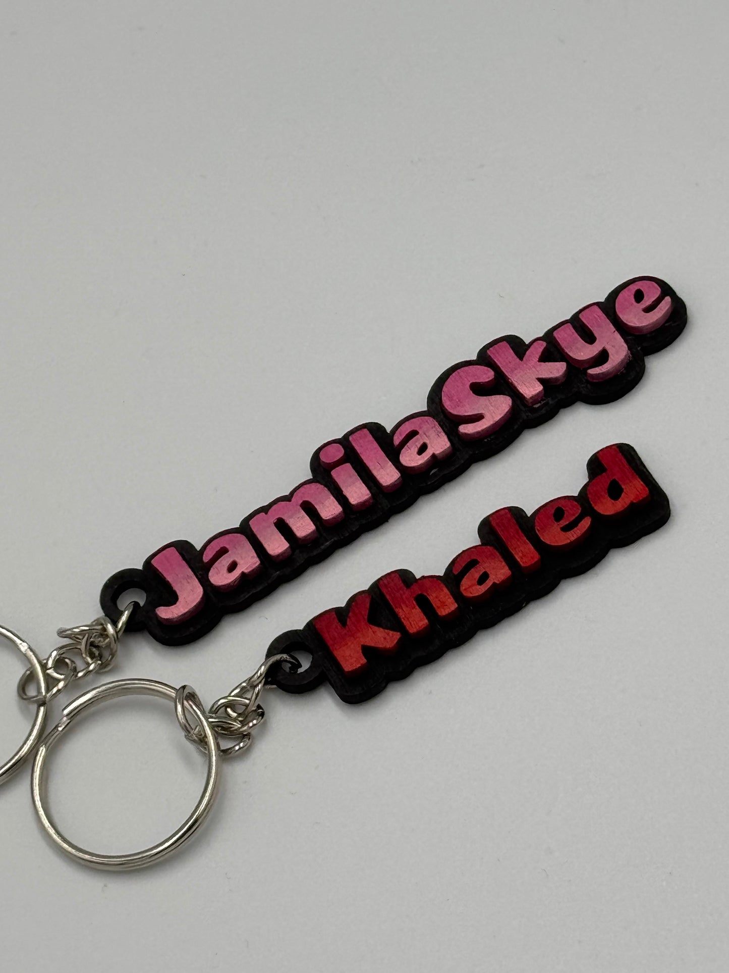 Personalized Name Keychains