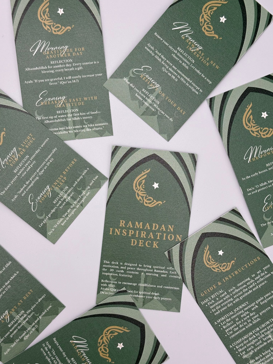 30 Days of Reflection & Inspiration – Ramadan Card Deck